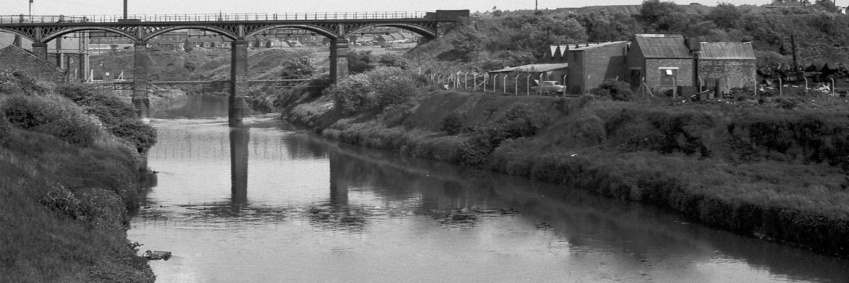 Outwood viaduct looking East 1970s © Heritage Photo Archive
